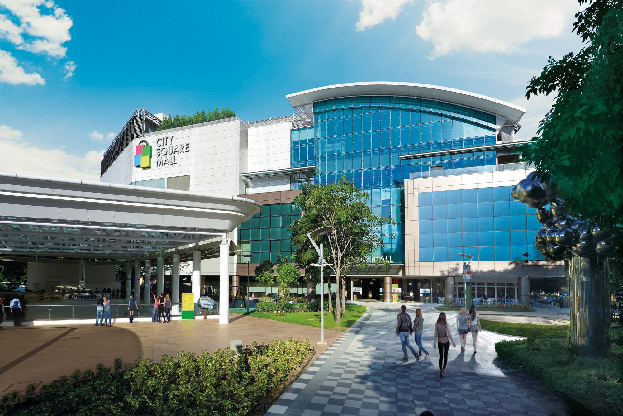 City Square Mall near Dorset Road condo offering retail, dining and supermarket options