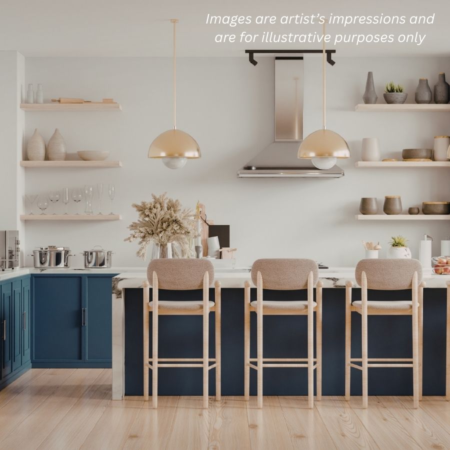 Modern condominium interior design in Singapore showcasing efficient space planning and open layout concept